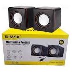  - Caixa de Som pequena    Cod. CAIXA DE SOM PC E NOTEBOOK B-MAX BM-S205